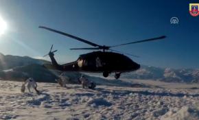 Jandarma kış operasyonlarını sürdürüyor