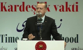 Cumhurbaşkanı Erdoğan: Biz bir ve beraber olursak fitne tohumları asla boy almayacaktır.
