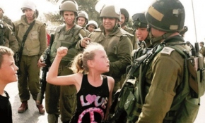 Filistinli cesur kız gözaltına alındı