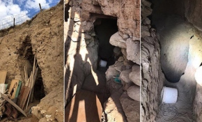 Define için tünel kazdılar