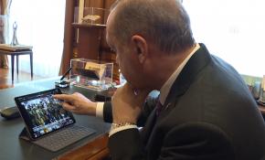 Cumhurbaşkanı Recep Tayyip Erdoğan'ın oyu, Filistin direnişinin sembol fotoğrafına