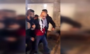 İsrail polisinin iki Türk’ü gözaltına aldığı esnadaki yeni görüntüler