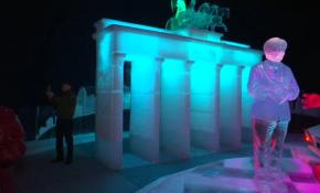 10 ülkeden buz heykeltraşları Almanya'da buluştu