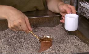 Bir tutam telve ile suyun aşkı, Türk kahvesi