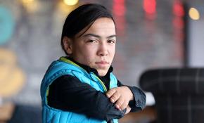 110 santimlik Ahat'ın tek tutkusu dans