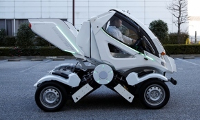 Japon bilim adamlarından katlanabilen otomobil