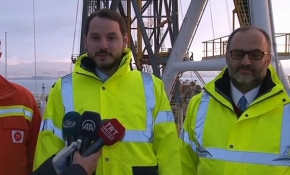 Enerji ve Tabii Kaynaklar Bakanı Berat Albayrak: Türkiye'nin ilk yerli sondaj gemisi önümüzde ay yola çıkacak