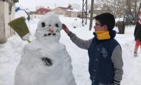 Kar yağışı, Kars, Ardahan ve Ağrı'da etkili oldu