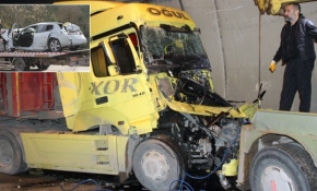 TEM’de 12 araç birbirine girdi, 10 kilometre kuyruk oluştu