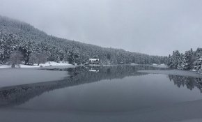 Gölcük Gölü'nden kartpostallık görüntüler
