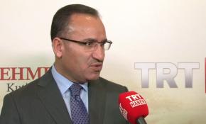 Başbakan Yardımcısı Bekir Bozdağ: Üzeri örtülmüş büyük bir zaferi TRT ekrana taşıyor
