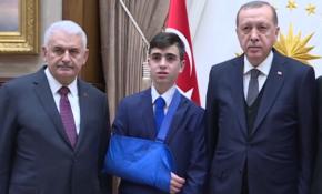 Cumhurbaşkanı, Filistinli Fevzi el-Cuneydi'yi kabul etti