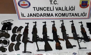 Tunceli'nde PKK'nın ecza ve malzeme depoları ele geçirildi