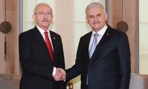 Başbakan Yıldırım, CHP Genel Başkanı Kılıçdaroğlu ile görüştü