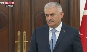 Başbakan Binali Yıldırım: Şu ana kadar herhangi bir asker kaybımız yoktur