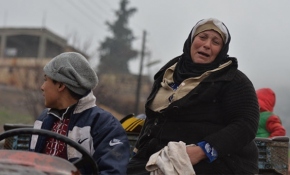 Afrin'in köyünde sevinç gözyaşları