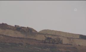 Terör mevzileri obüs ve top atışlarıyla vuruluyor