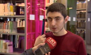 Huzeyfe, Braille alfabesinde Arapça ders kitabı hazırladı