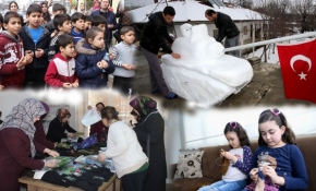 Türk halkından Mehmetçik'e büyük destek