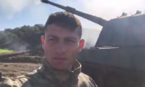 Mehmetçik Afrin'de görev yapmak isteyen Genel Cerrah için tank atışı yaptı