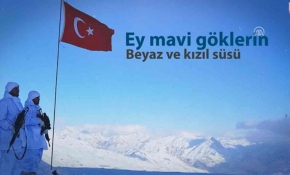 Jandarma'dan "Bayrak Şiiri" paylaşımı