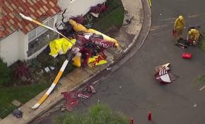 Kaliforniya'da tur helikopteri bir eve çarptı, 3 kişi öldü