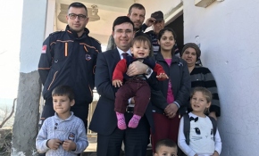 Ayvacık depreminin sembolü Afad bebek 1 yaşında