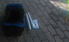 Yolcunun valizinden dinamit ve patlayıcı düzeneği çıktı