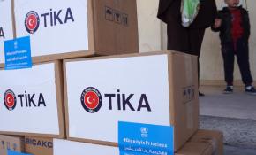 Filistinli mülteciler için acil yardım çağrısına Türkiye yetişti