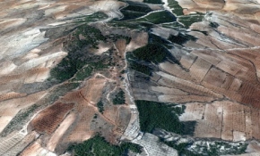 PKK/PYD'nin Afrin’i adım adım tahrif ettiği uydu görüntüleri