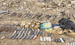 Terör örgütüne ait çok sayıda mühimmat ele geçirildi