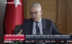 ABD Washington Büyükelçisi Serdar Kılıç TRT Haber'e konuştu