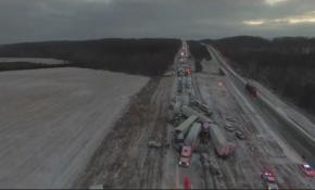 ABD'de zincirleme trafik kazası