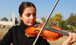 Hayali Cumhurbaşkanı Erdoğan'a keman çalmak