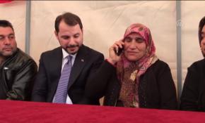 Cumhurbaşkanı Erdoğan'dan şehit eşine taziye telefonu