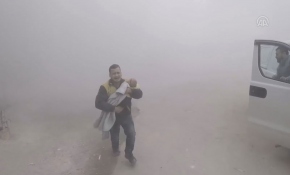 Doğu Guta'da vahşet, dehşet ve umut aynı karede