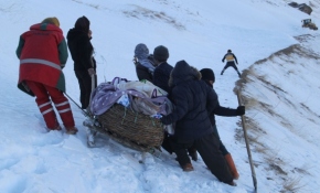 Van'da hasta kurtarma operasyonu