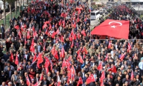 Afrin şehidi Hatay’da son yolculuğuna uğurlandı