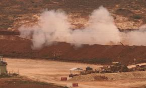 Düşen helikopterin ardından terör hedefleri bombardımana tutuldu