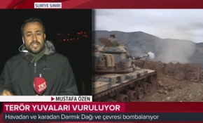 Darmık Dağı ve çevresi bombalanıyor