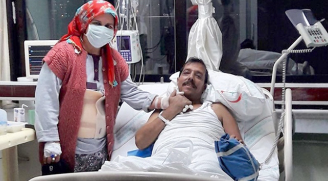 Eşine "yeni bir yaşam" verdi