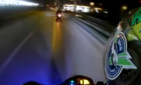 Yola dökülen mazot, motosiklet grubunu canından ediyordu