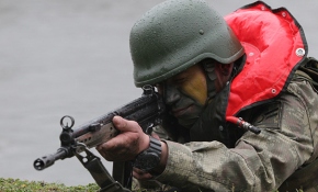 Mehmetçikten gerçeği aratmayan "Durgun Sulardan Geçiş" tatbikatı