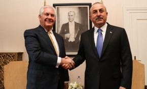 Dışişleri Bakanı Çavuşoğlu, ABD'li mevkidaşıyla bir araya geldi