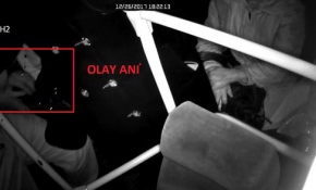 Otobüste yankesicilik kamerada