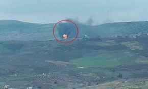 Afrin Suvarin'de cephanelik havaya uçuruldu