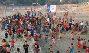 Arakanlı çocuklar oyun parkıyla tanıştı