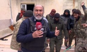 Ele geçirilen Arap Viran köyündeki teröristlerin gizlendiği binaları TRT Haber görüntüledi