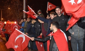 PÖH timini Afrin'e binlerce vatandaş uğurladı