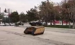 SSM, insansız kara aracının ilk görüntülerini paylaştı